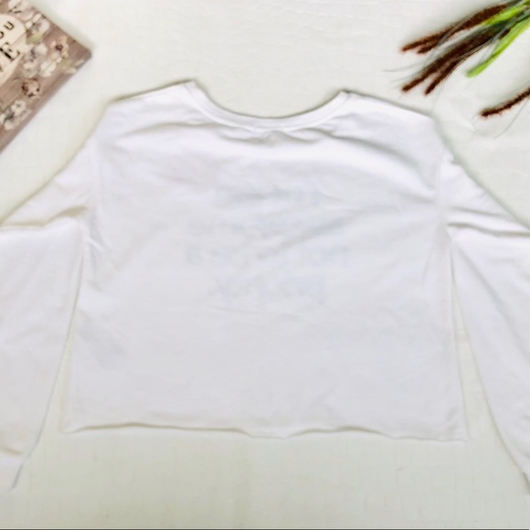 Bershka Cropped Crew Neck Sweatshirt - Picture 5 of 6